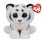 Tundra le tigre blanc Beanie Babies de Ty, taille moyenne
